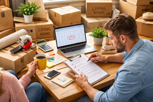 Four to Six Weeks Before Moving Day: Start With Strategy