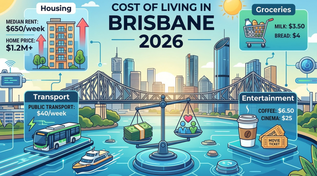 Cost of Living in Brisbane 2026: A Complete Guide - Shift Buddies