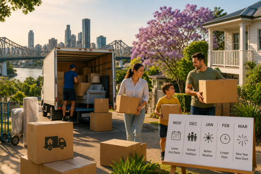 Brisbane's Peak Moving Season Explained