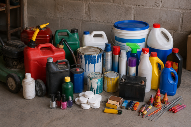 Flammable and hazardous chemicals